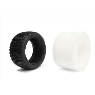 PAIR OF 1\10 TYRES BANGKOK DIRT SUPERSOFT 4WD\2WD REAR+INS #003-0012